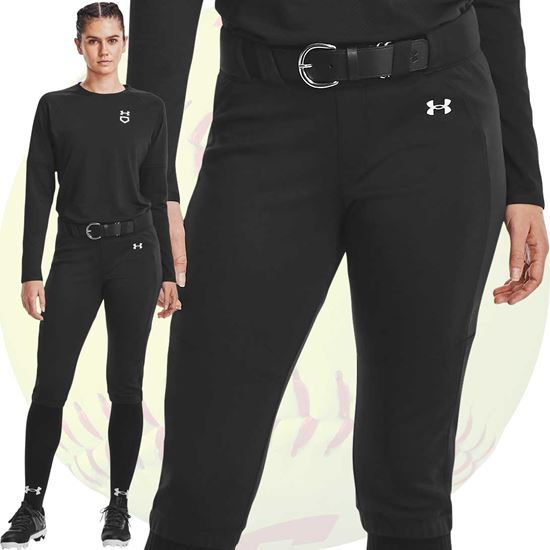 Under Armour Vanish Womens Softball Pants - Black