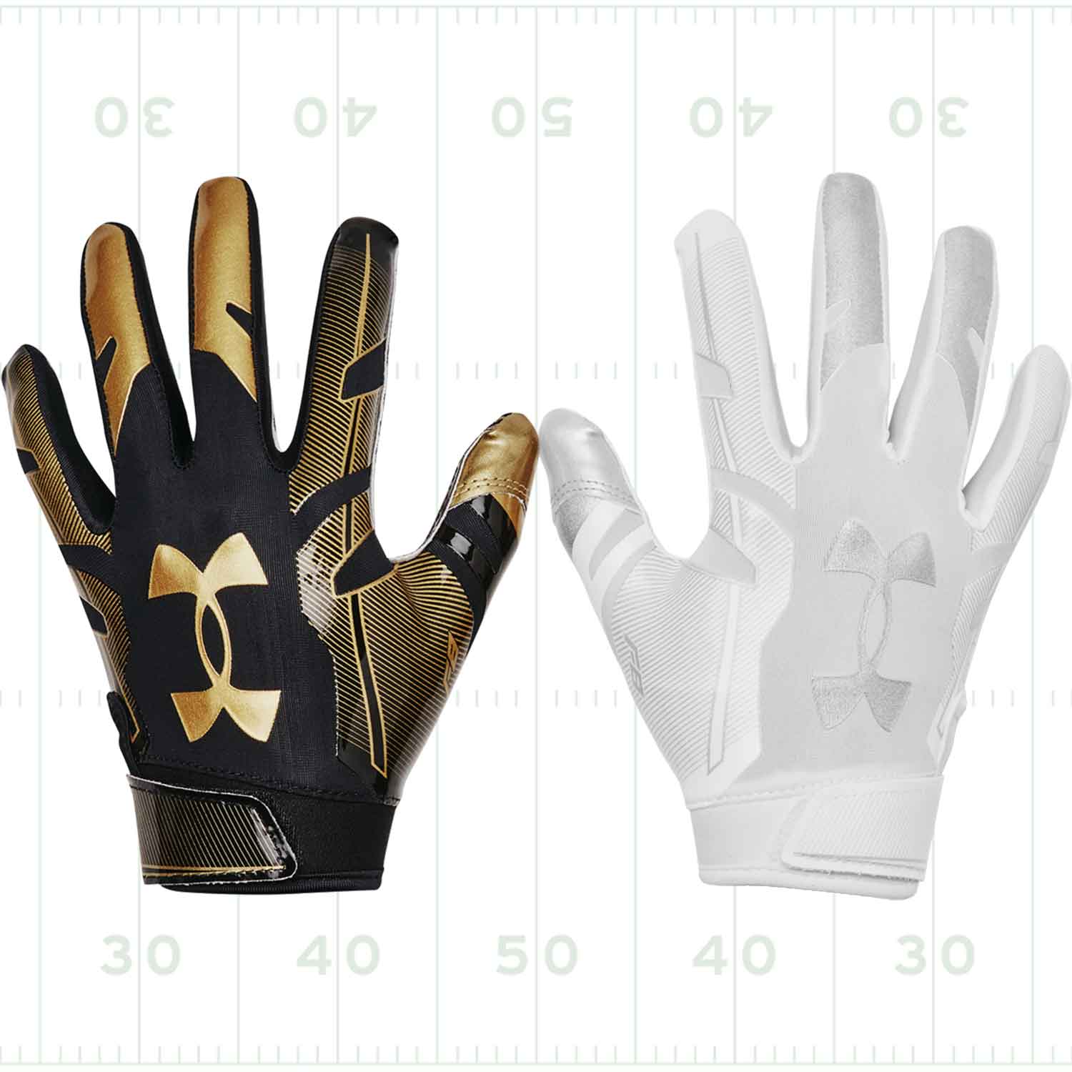 Under Armour F8 Womens Football Receiver Gloves
