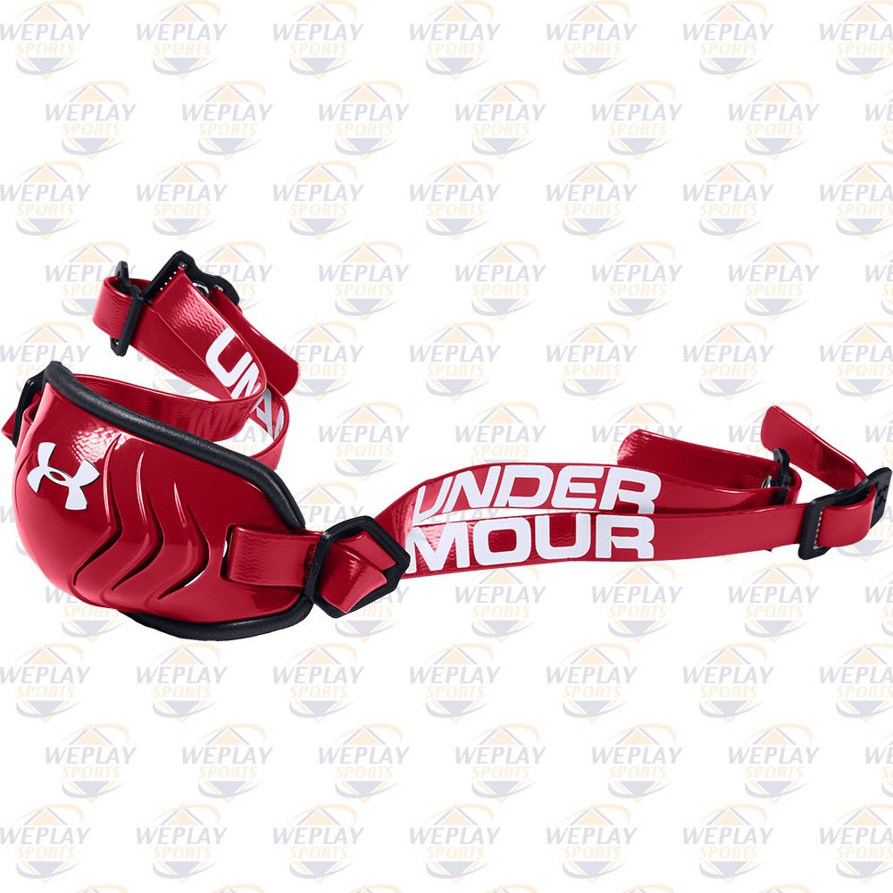Under Armour Gameday Game Day Youth Boy's Flex Pro UA Football Chinstrap Red for sale online 