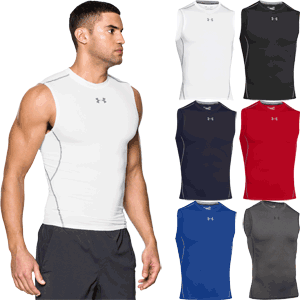 Under Armour HeatGear Sleeveless Compression Shirt