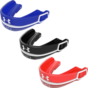 Under Armour Gameday Pro Youth Mouthguard w. Detachable Strap