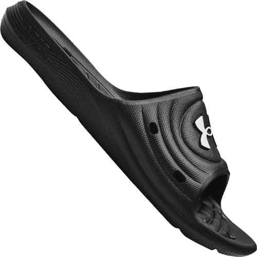 Under Armour Locker Slide IV Sandals - Black