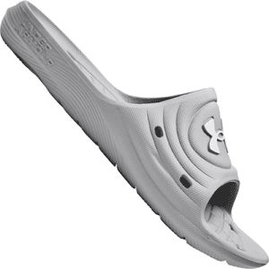 Under Armour Locker IV Slide Youth Sandals - Gray