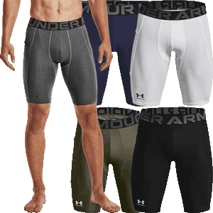 Under Armour HeatGear Mens Compression Shorts with Cell Pocket