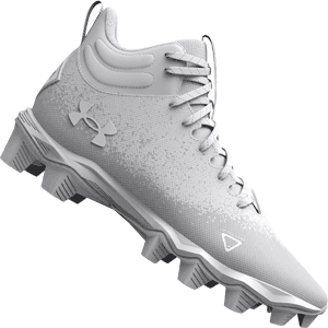 Under Armour Spotlight Franchise RM 2.0 Jr. Youth Boys White Football Cleats