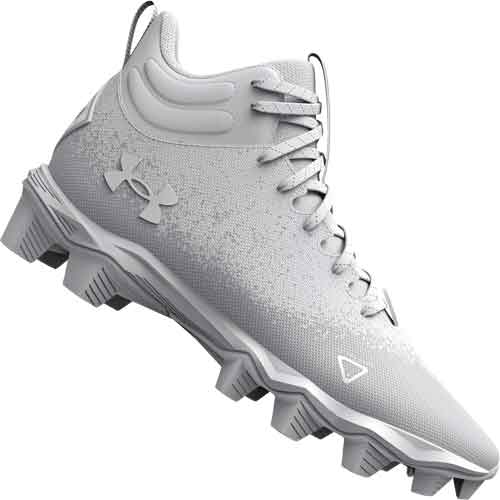 axe message Excursion Under Armour Spotlight RM 2.0 Football Cleats White