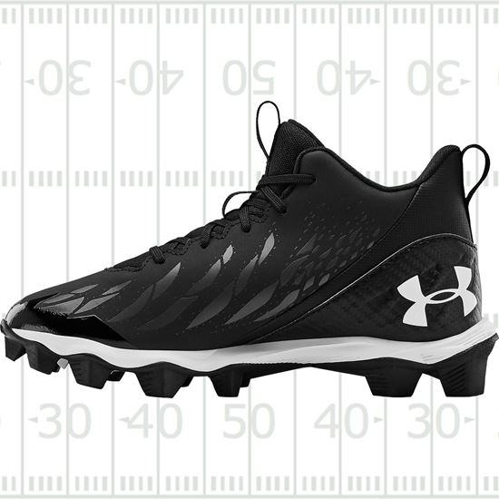 Under Armour Spotlight Franchise RM Youth Football Cleats - 3022776-001