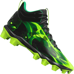 Under Armour Spotlight Franchise RM Slime Jr. Youth Football Cleats
