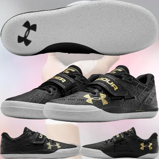 Under Armour Centric Grip Shot Put Discus Hammer Throwing Shoes