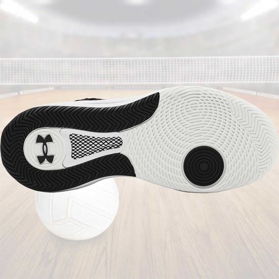Under Armour HOVR Block City Womens Volleyball Shoes - Herringbone Outsole