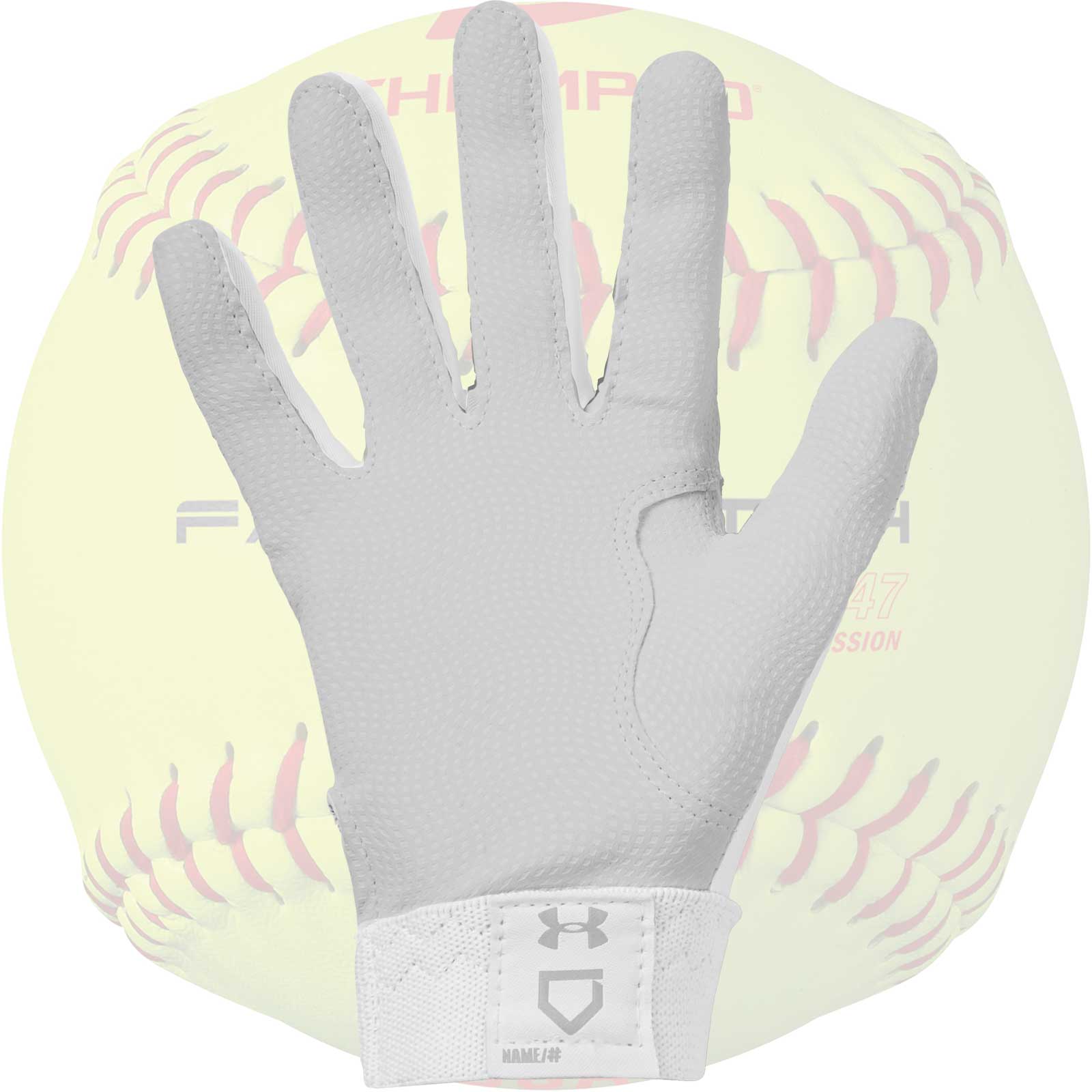  Under Armour Radar Womens Softball Batting Gloves - Palm