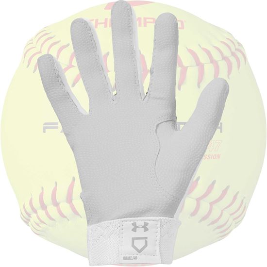  Under Armour Radar Womens Softball Batting Gloves - Palm